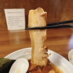 らーめんNageyari - 鯖節そば細麺(しょうゆ)、バラチャーシュー