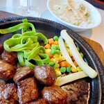 焼肉とステーキの店 ノースヒル 茨戸ガーデン - 付け合わせ