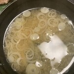 鮨よし - お味噌汁