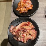 Yakimaru - 味噌だれカルビ、和風タレカルビ