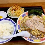 大衆食堂スタンドそのだ 親不孝通り店 - 中華そば定食 990円