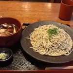 そば処楠喜 - 炙り鴨つけ麺1150円　　　　