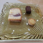 Ryoriya Takashima - 無花果のパウンドケーキ 生チョコレート 塩クッキー