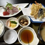磯料理 山田屋 - 料理写真:天ぷらセット