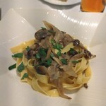 220324812 - 茸のクリームパスタ（とっても軽い）