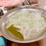 地酒と野菜肉巻き串 ちゅうしん蔵 - もみじ豚しゃぶ