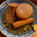 酒処　蔵 - だいこん　ごぼう天　厚揚げ