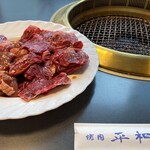 焼肉 平和 - マメ、バラ、ハラミちゃん