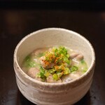 よし町 - 2023.10 方波見牧場デュロック種 豚モツ煮込み