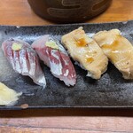 悠久 - 追加。鯵と穴子