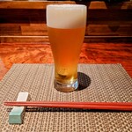 目白　咲き - 生ビール  600円