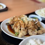 台湾料理・福千 - 油淋鶏