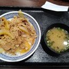 吉野家 - 牛丼大盛＆みそ汁