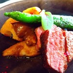 湖香六根 - 近江牛と近江野菜