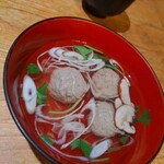 えぼし - いわしのつみれ汁