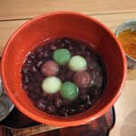 萬御菓子誂處 樫舎 - 『樫舎のおぜんざい』　1,300円