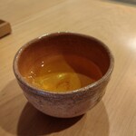 萬御菓子誂處 樫舎 - 冷たいお茶