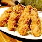 とんかつ 大倉 - カキフライ定食