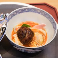 美会 - 松茸、キンキ、蛤、オニ手長海老のトムヤムクン