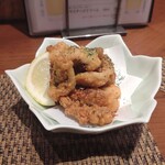旬鮮炭火焼 獺祭 - タコの唐揚げ
