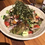 俺ん家 - 海鮮サラダ