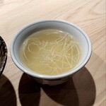 焼鳥三田 - 鶏スープ