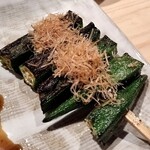 焼鳥三田 - オクラ