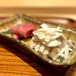 おにく 花柳 - ◎松茸とフィレの組み合わせ。