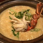 千ふく - 渡りがに 雑炊