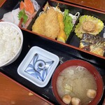 瑠玖＆魚平 - まんぷく弁当750円