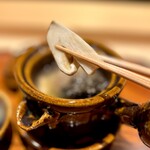 おにく 花柳 - ◎国産の松茸は香りが違うれ