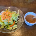 Kafue Do Ketei - セットのサラダ