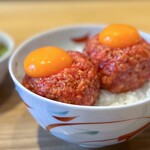 ＃ヒロキヤ恵比寿 - ユッケ丼　ダブル