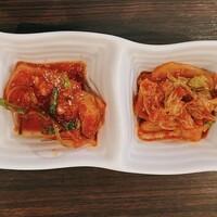 SATOブリアン 本店 - 突き出し キムチ