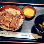 Unafuji Shiten - うなぎ丼(並)　1550円