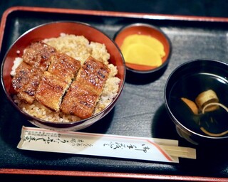 Unafuji Shiten - うなぎ丼(並)　1550円