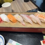 寿司和食処 氷見きときと亭 - おすすめ7貫盛り