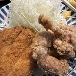 とんかつ 田 - 今週は一口ヒレカツとカラアゲ