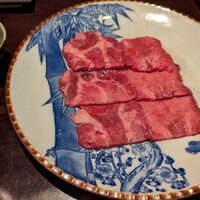焼肉 にくだらけ - 黒タンの盛り合わせ