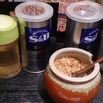 つけめんTETSU - 卓上調味料