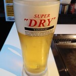 広島お好み焼き ホプキンス - 生ビールが2周年半額祭で225円