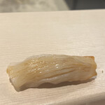 鮨 にし岡 - 追加で南知多日間賀島ホンミルガイ(生で美味しい)