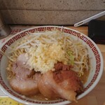 ラーメンくめちゃん - デビュー戦野菜ニンニクすくなめ。