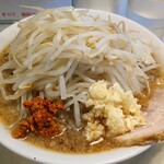 Ramen Dai - 小ラーメン700円＋自家製辛味ジャン30円、野菜少し多め、ニンニク少し