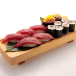 東京寿司 ITAMAE SUSHI - 最強天然本まぐろセットハーフ