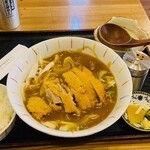 うどん屋 山善 - カツカレーうどん