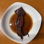 らーめん寛 - おまけイカの煮物
