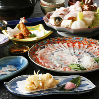 天然ふぐコース