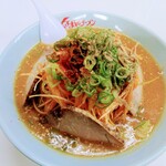 くるまやラーメン - 料理写真:ねぎみそチャーシュー　1250円　辛マークあり