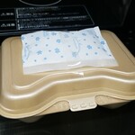 キッチン ブルー グローブ - ご飯弁当とは異なる、深めの容器